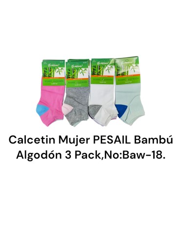 Calcetin Mujer PESAIL Bambu...