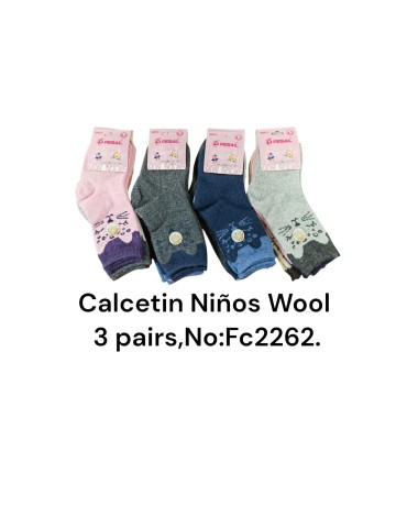 Calcetin NiÑos PESAIL Wool...