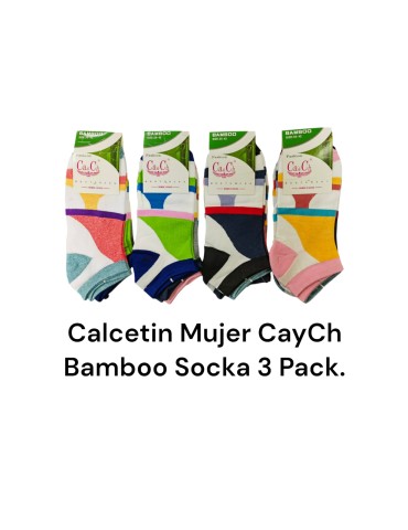 Calcetin Mujer CayCh Bamboo...