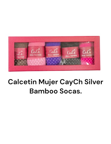 Calcetin Mujer CayCh Silver...