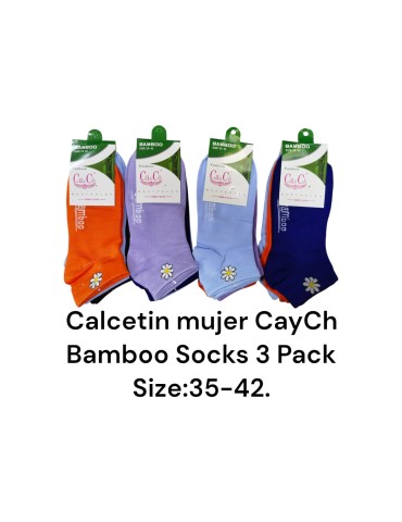 Calcetin Mujer CayCh Bamboo...