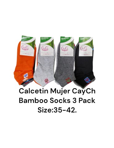 Calcetin Mujer CayCh Bamboo...