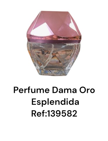 Perfumer Mujer Dama De Oro Esplendida Ref:139582.