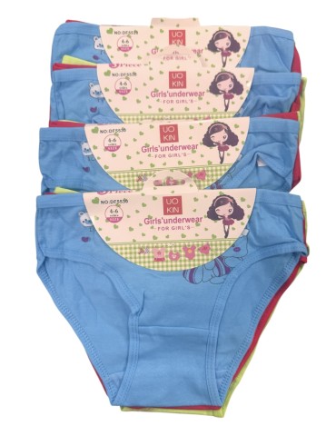 Pack de 12 calzones de niña