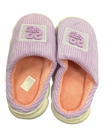 Pantufla Acolchada morada