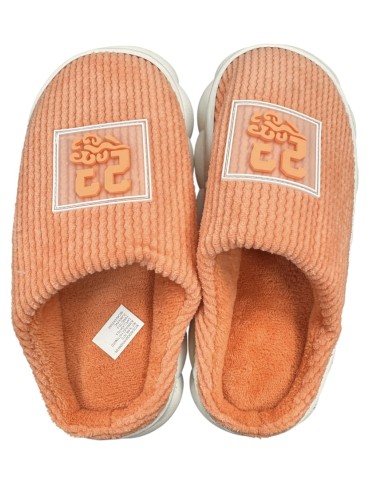 Pantufla Acolchada Naranja