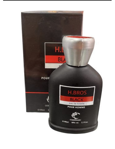 Perfume de hombre H.BROS BLACK Cosmemarc