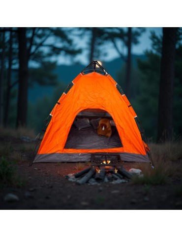 Carpa automatica para 6 personas, gran espacio