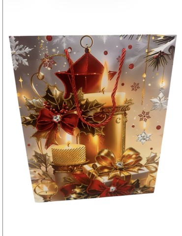 Bolsas Navideñas medianas 26x32x12