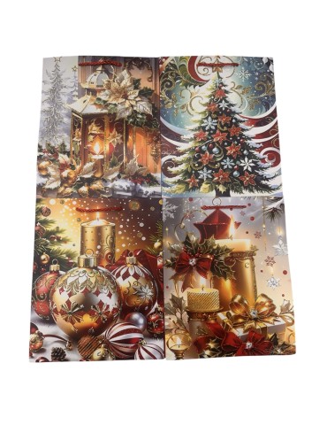 Bolsas Navideñas medianas 26x32x12