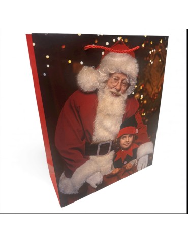 Bolsa Navideña Mediana viejito Pascuero