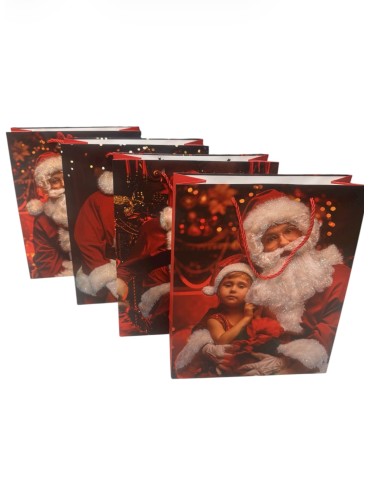 Bolsa Navideña Mediana viejito Pascuero