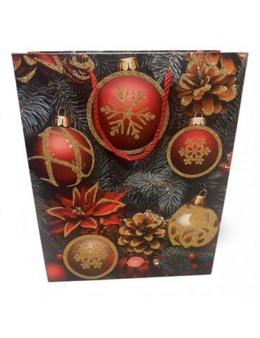 Bolsa Navideñas Mediana de esferas