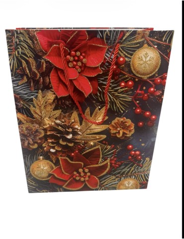 Bolsa Navideñas Mediana de esferas