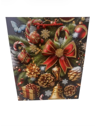 Bolsa Navideñas Mediana de esferas