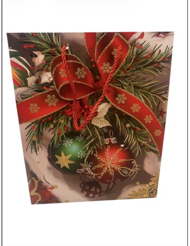 Bolsa Navideñas Mediana de esferas