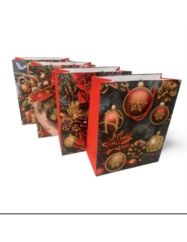 Bolsa Navideñas Mediana de esferas