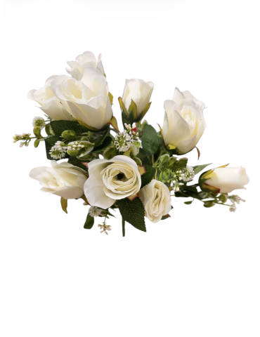 Ramo de rosas 10 cabezas 48cm