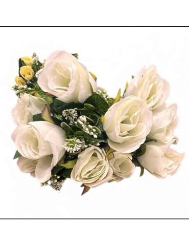 Ramo de rosas 10 cabezas 48cm