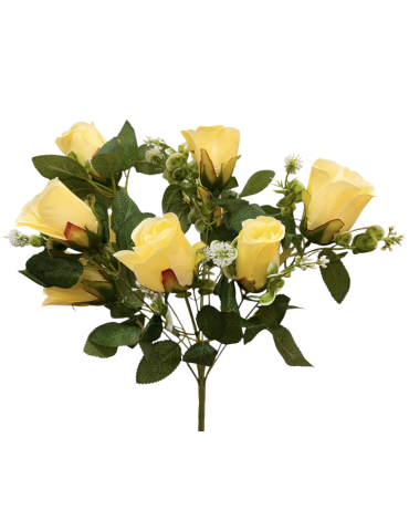 Ramo de rosas 10 cabezas 48cm