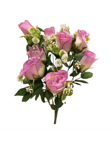 Ramo de rosas 10 cabezas 48cm