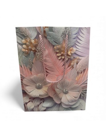 Bolsa de regalo pequeña de flores