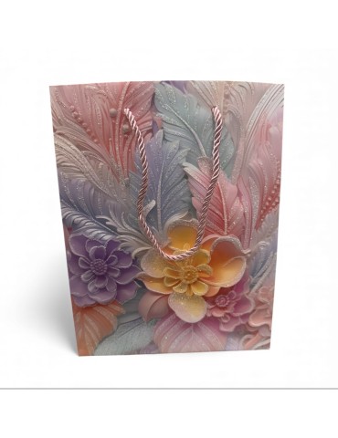 Bolsa de regalo pequeña de flores