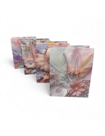 Bolsa de regalo pequeña de flores