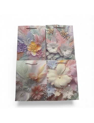 Bolsa de regalo pequeña de flores