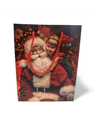 Bolsa de regalo pequeña viejo pascuero