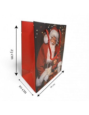 Bolsa de regalo pequeña viejo pascuero