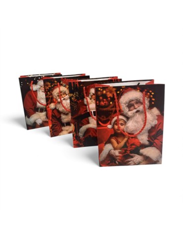 Bolsa de regalo pequeña viejo pascuero
