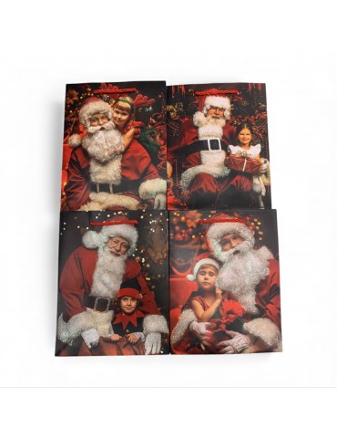 Bolsa de regalo pequeña viejo pascuero