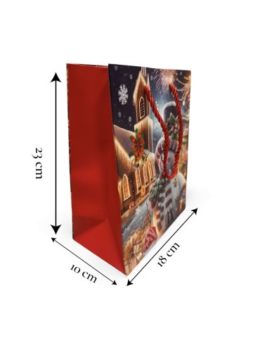 Bolsa de navidad pequeña 18x23x10