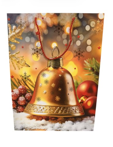 Bolsa de regalo Navidad Grande 30x41x12cm