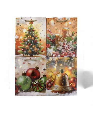 Bolsa de regalo Navidad Grande 30x41x12cm