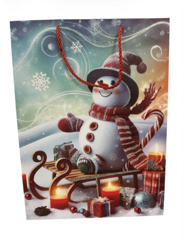 Bolsa de regalo de Navidad Grande 30x41x12cm