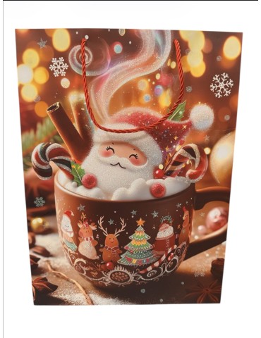 Bolsa de regalo de Navidad Grande 30x41x12cm