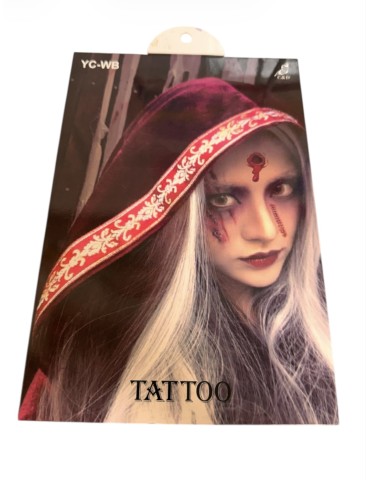 Articulo de Halloween TATTOO