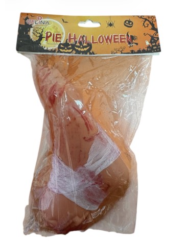 Pie sangriento Halloween