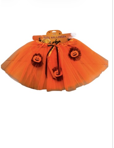 Tutu de Halloween de calabaza