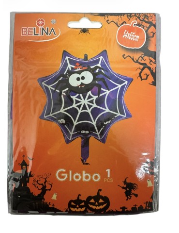 Globo de telaraña Halloween...