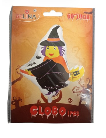 Globo de Bruja Halloween...