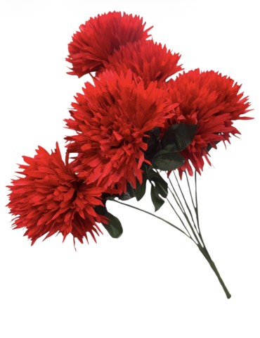 Flor de 60 cm con 7 cabezas