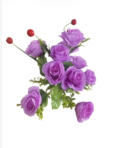 Ramo de rosas de 42 cm, 10 cabezas