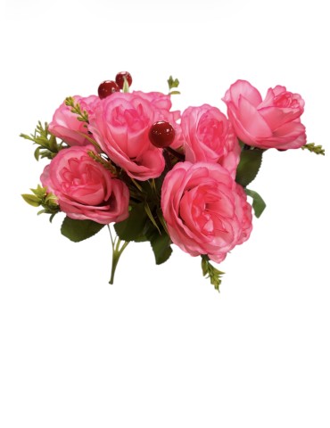 Ramo de rosas de 42 cm, 10 cabezas
