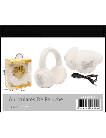 Auriculares de peluche