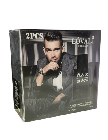 PERFUMES De Hombre Black is Black 2PCS Ref：139121.